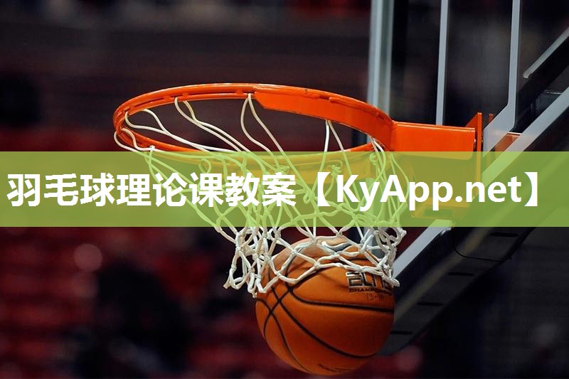 羽毛球理论课教案