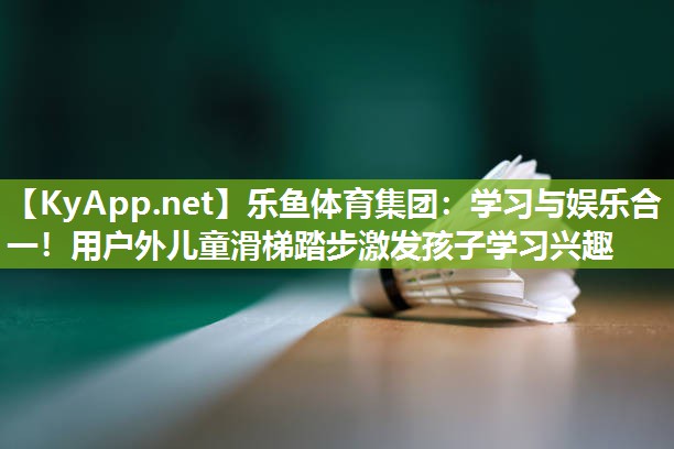 学习与娱乐合一！用户外儿童滑梯踏步激发孩子学习兴趣