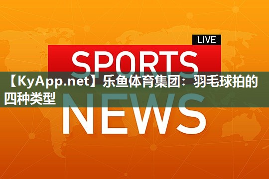 羽毛球拍的四种类型
